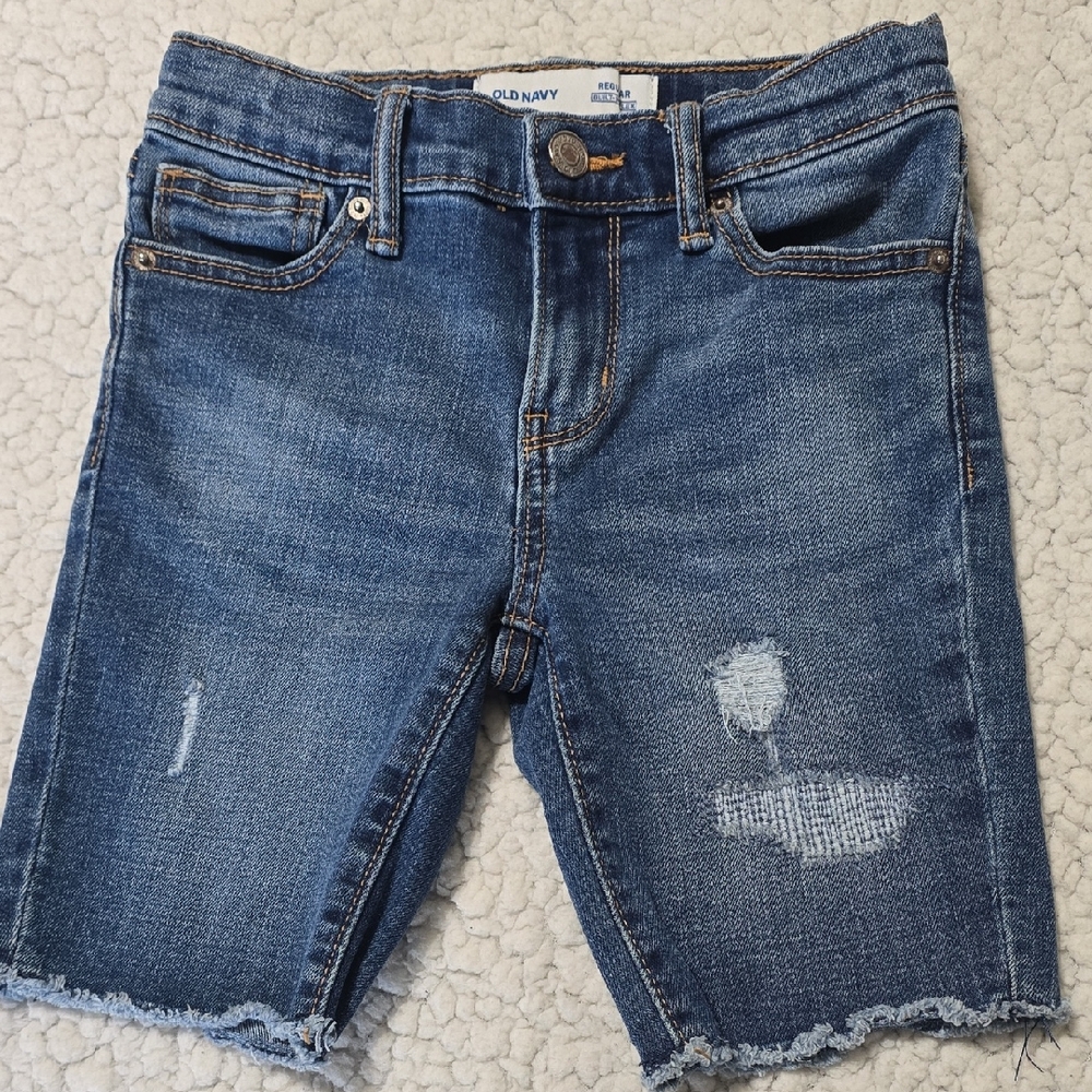 Old Navy Blue Denim Cutoff Shorts